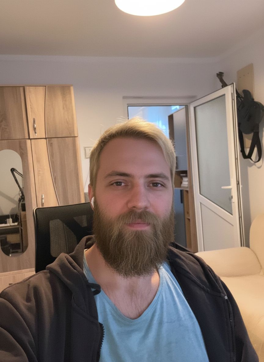 guy turned blonde
